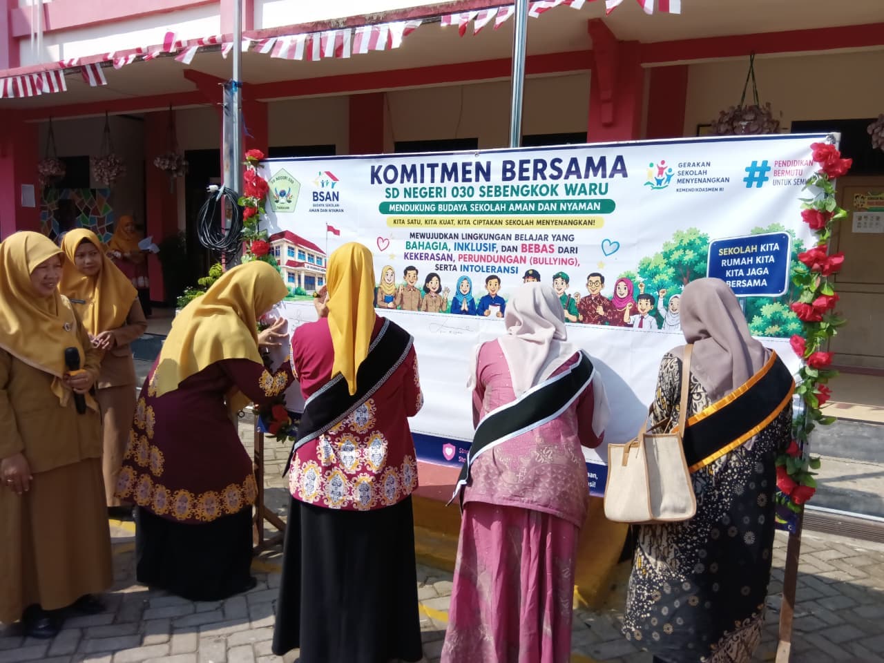 Monitoring Bunda PAUD Kota Tarakan Ke SDN 030 Tarakan 5